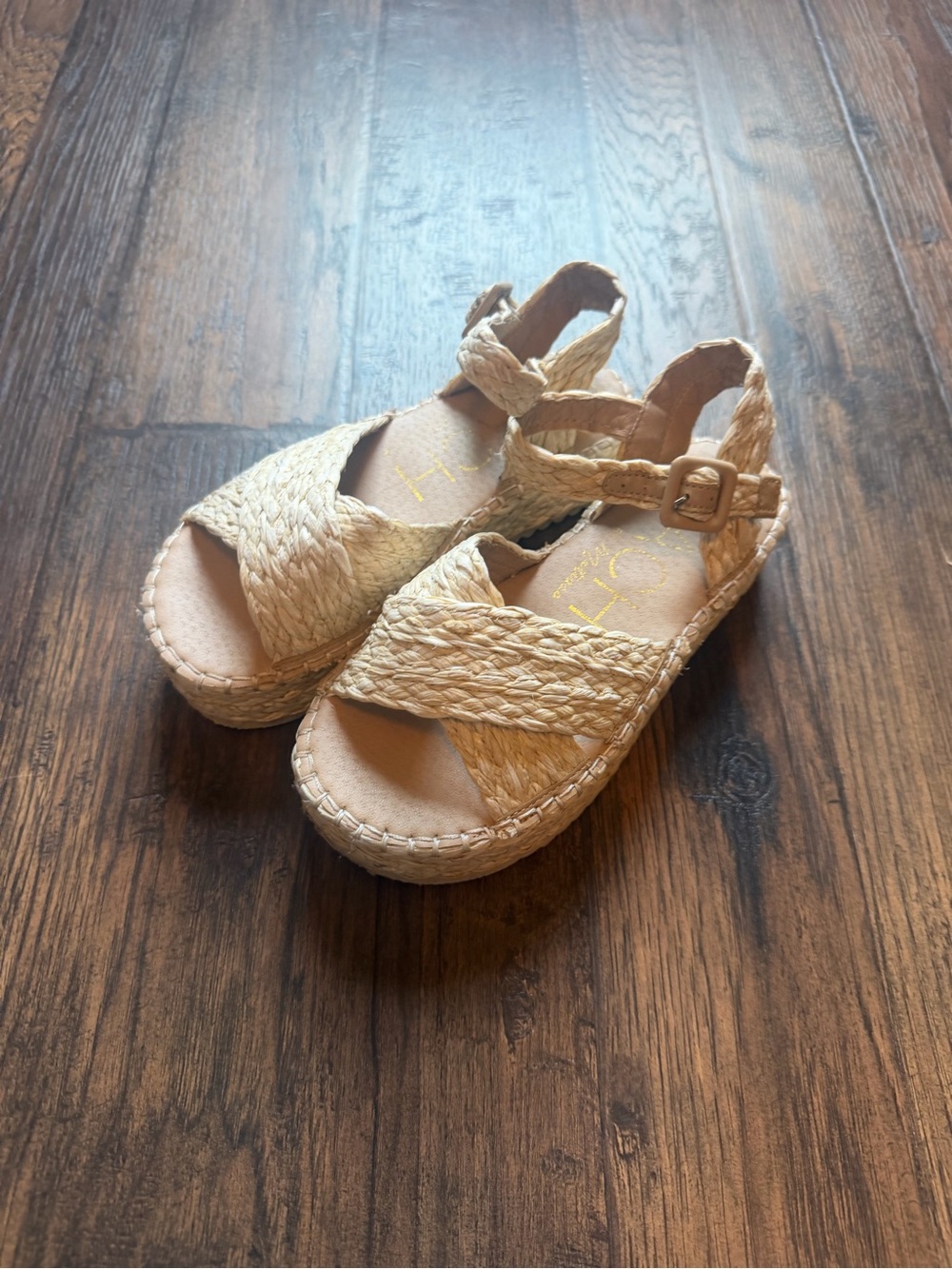 Beach sunshine espadrille kids size 1